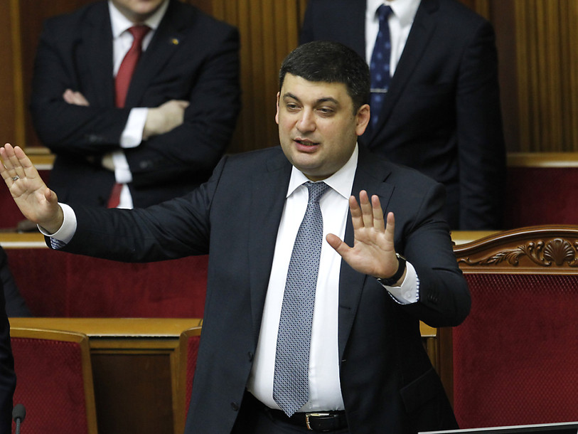 Volodymyr Groïsman nommé Premier ministre en Ukraine