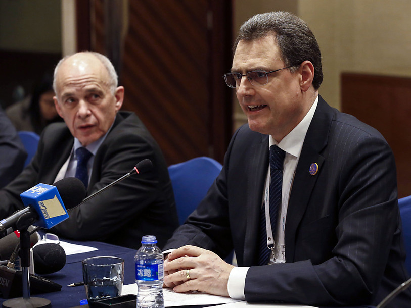 Ueli Maurer participe à sa première assemblée du FMI