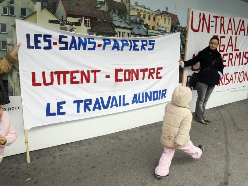 Environ 76'000 sans-papiers vivent en Suisse