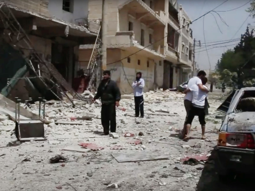 Un hôpital d'Alep bombardé par le régime de Damas: 14 civils tués