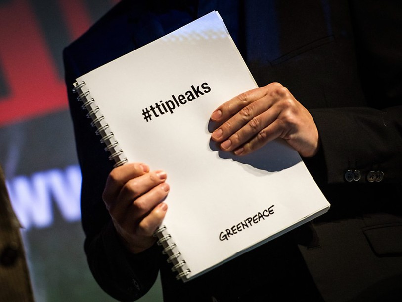 Greenpeace lève le voile sur une partie du mystère TTIP