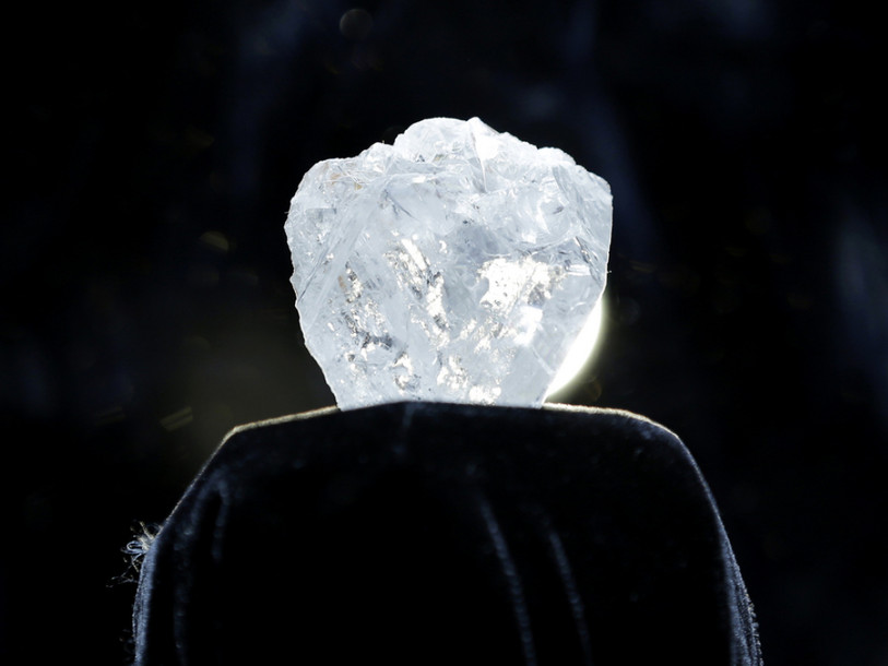 Le plus gros diamant existant au monde mis aux enchères
