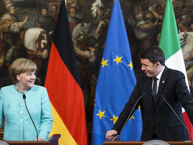 Rome et Berlin d'accord sur la politique, pas sur le financement