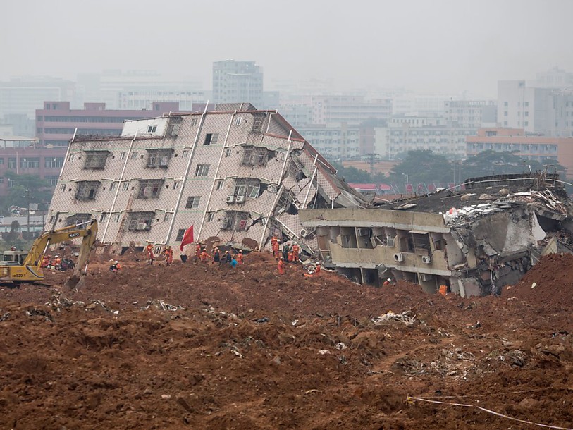 Quarante-et-un disparus dans un glissement de terrain en Chine