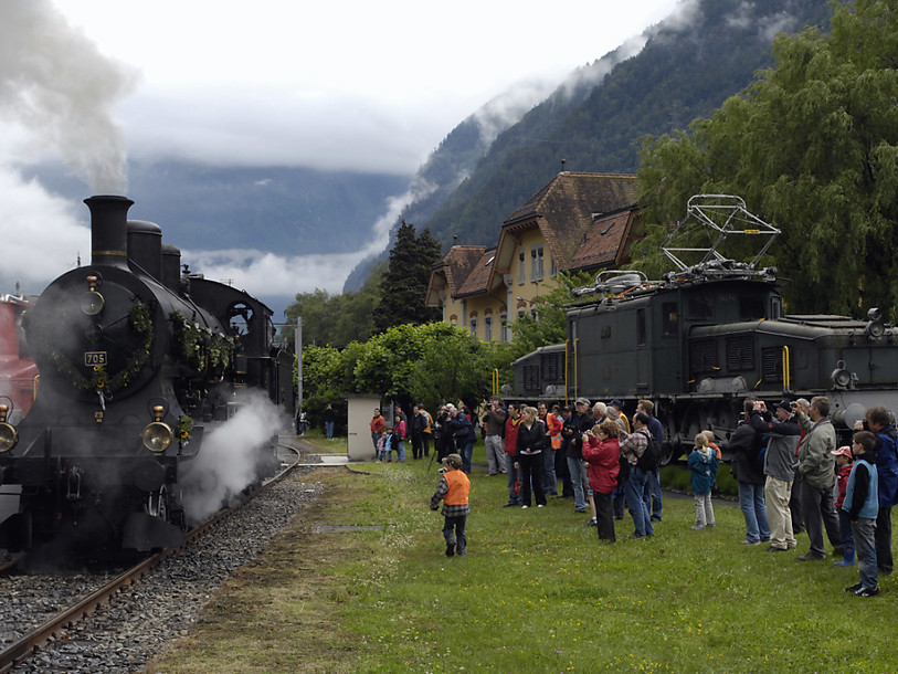 Des trains historiques circuleront sur l'ancienne ligne du Gothard