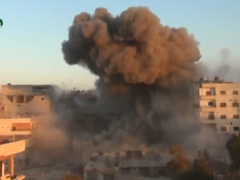 L'aide arrive à Daraya en Syrie