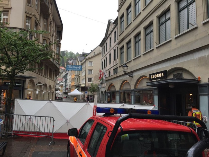 Un homme abattu en pleine rue à St-Gall