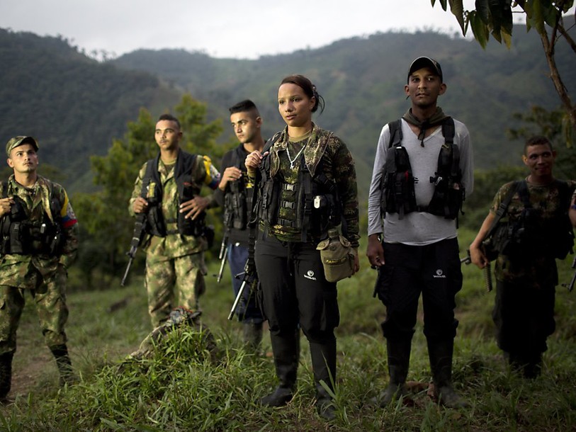Départ progressif des enfants combattants des Farc
