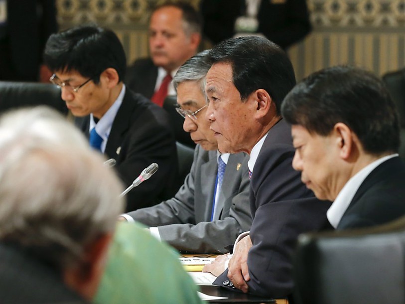 Les grands argentiers du G7 unis face au 