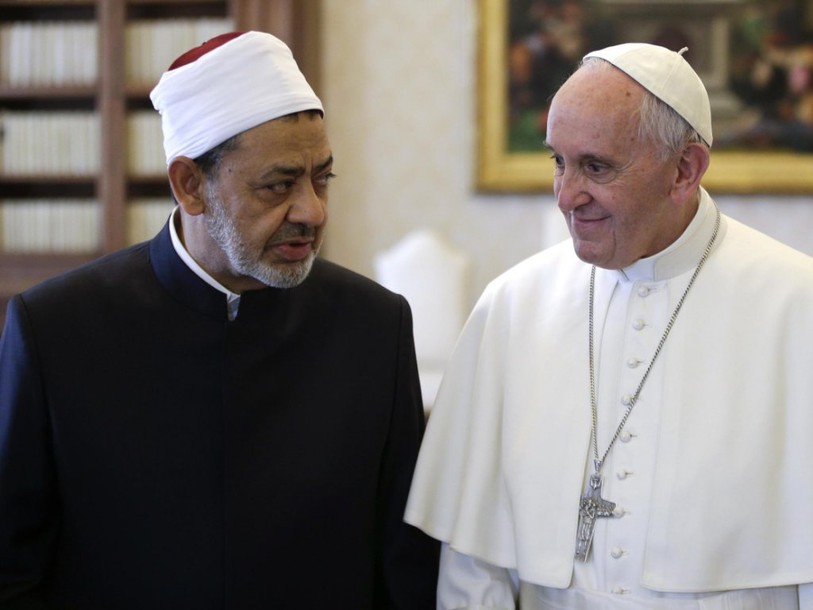 Rencontre historique entre le pape et le grand imam d'Al-Azhar