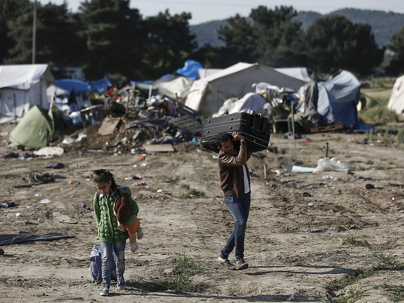 L'évacuation du camp improvisé d'Idomeni est 