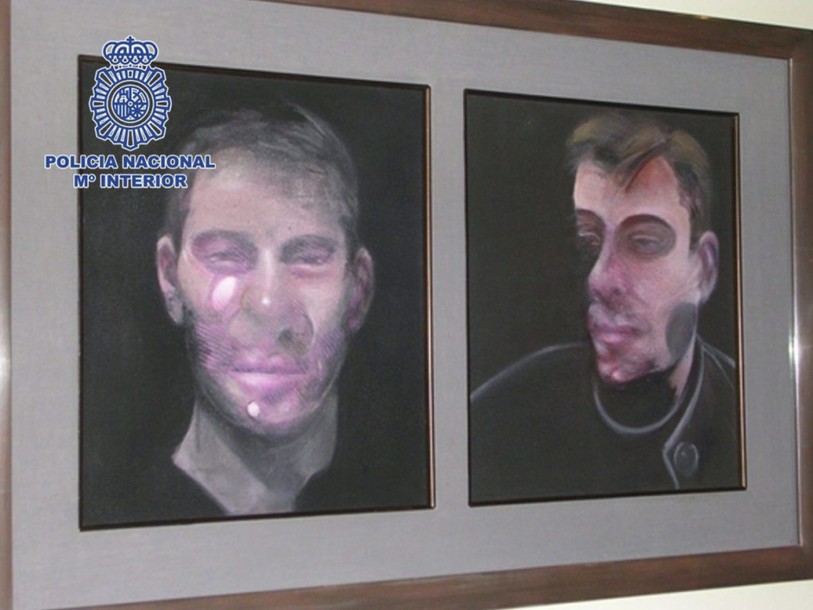 Vol de tableaux de Bacon: sept suspects arrêtés un an après