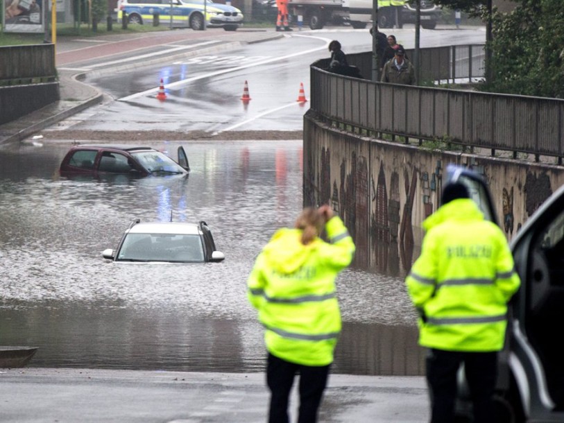 Quatre morts dans des inondations au Bade-Wurtemberg