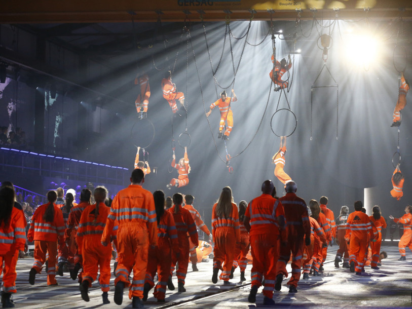 Volker Hesse présente un spectacle rythmé des deux côtés du tunnel