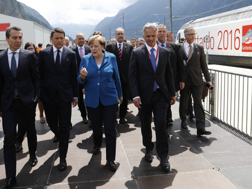 Didier Burkhalter se fait une entorse après la traversée du Gothard
