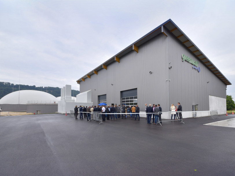 Du lisier et du fumier pour faire tourner une usine d'Henniez