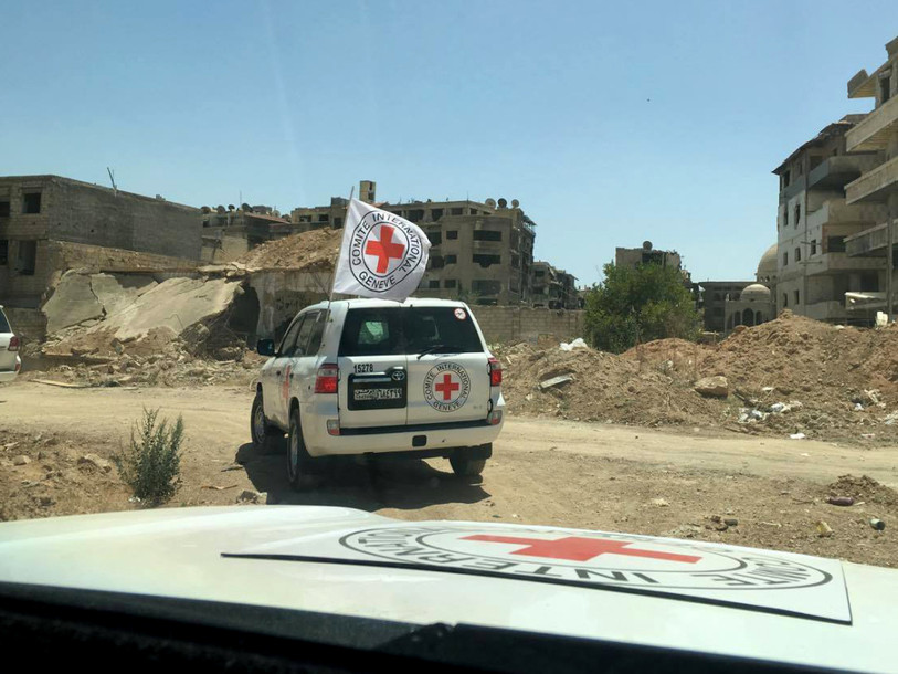 Entrée de nourriture à Daraya pour la 1ère fois depuis 2012
