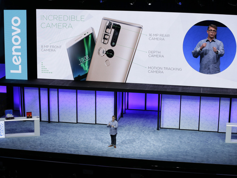 Lenovo dévoile des smartphones à réalité augmentée