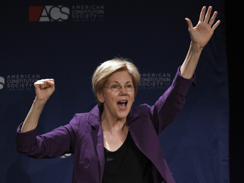 Elizabeth Warren, figure de la gauche, dit soutenir Clinton