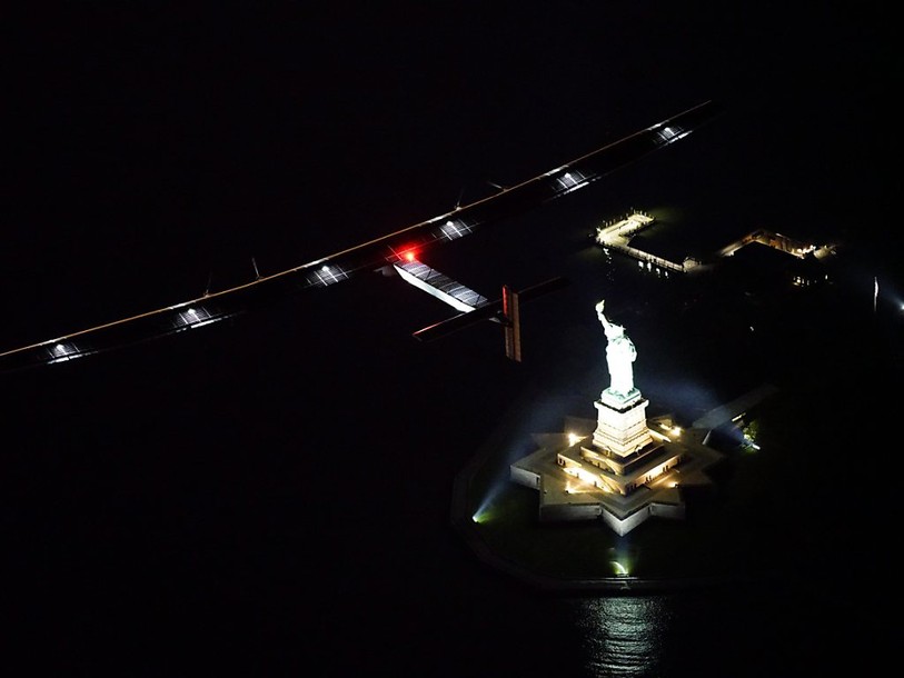L'avion solaire Solar Impulse 2 a atterri à New York