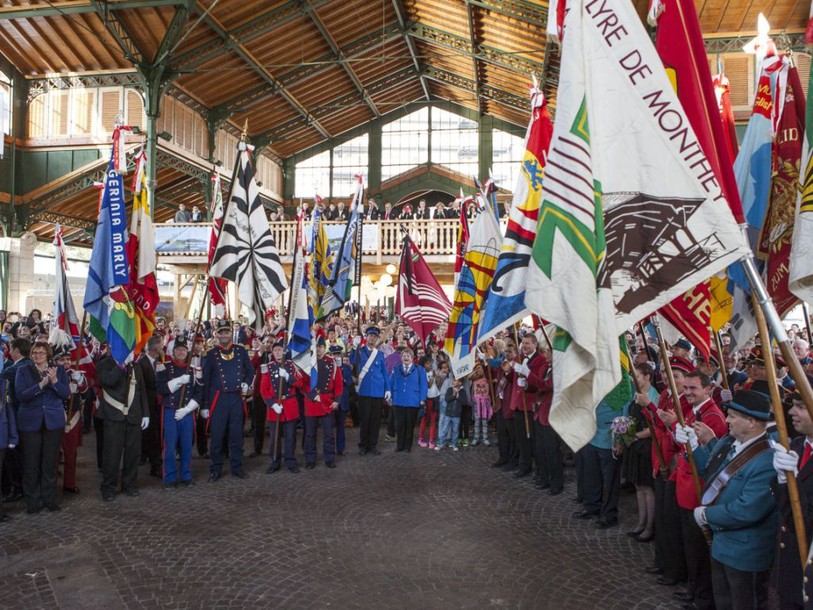 Une fanfare schwyzoise sacrée à la Fête fédérale à Montreux