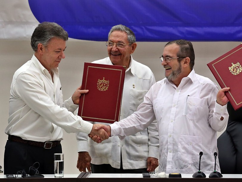 Accord historique de cessez-le-feu en Colombie