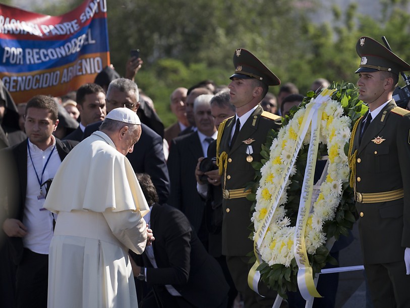 François au Mémorial du génocide: la mémoire ne peut être étouffée