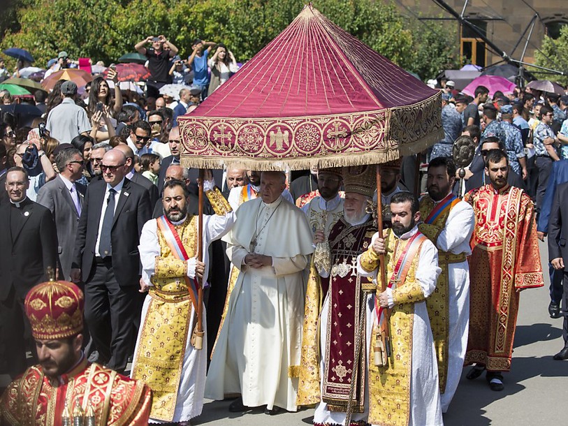 Le pape François veut hâter l'unité avec les Eglises orientales