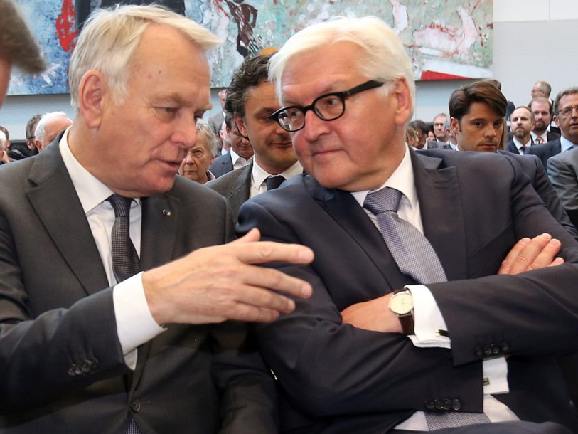 Steinmeier et Ayrault pour une 