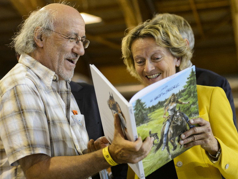 Avec Derib et Hergé, BDFIL mise sur des valeurs sûres