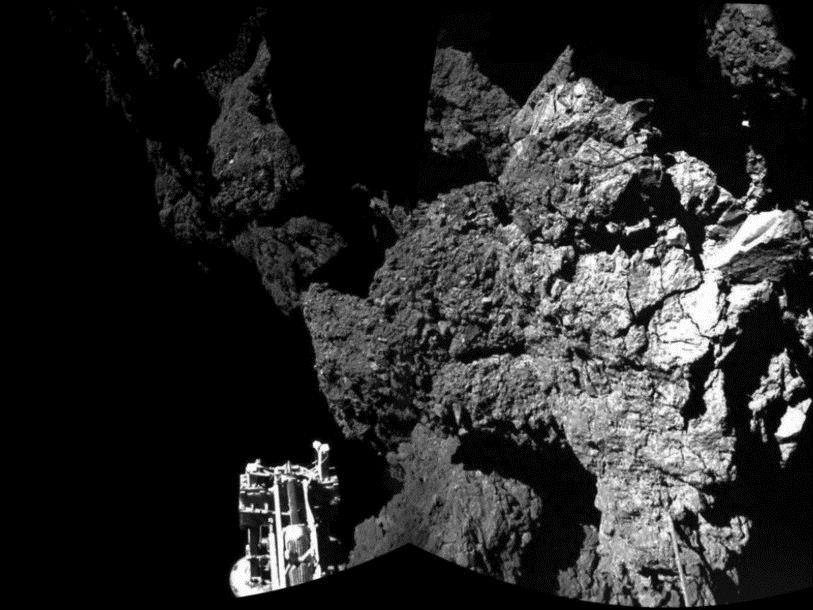 Ultime baiser de Rosetta à la comète Tchouri le 30 septembre