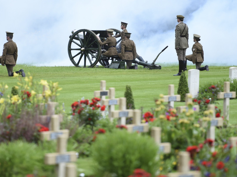 Français et Britanniques commémorent la Bataille de la Somme