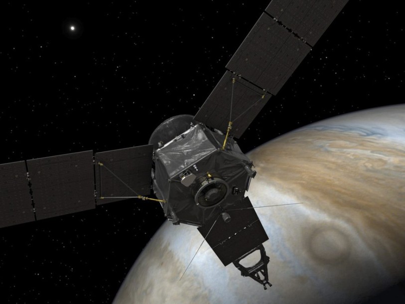 La sonde Juno de la Nasa est en orbite autour de Jupiter