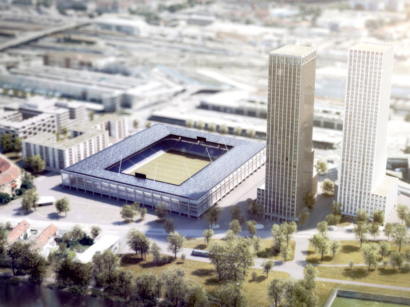 Zurich: un stade de foot de 18'500 places au financement privé