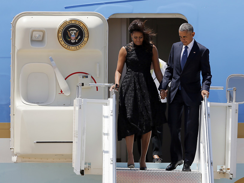 Barack Obama à Dallas, au chevet d'une ville meurtrie