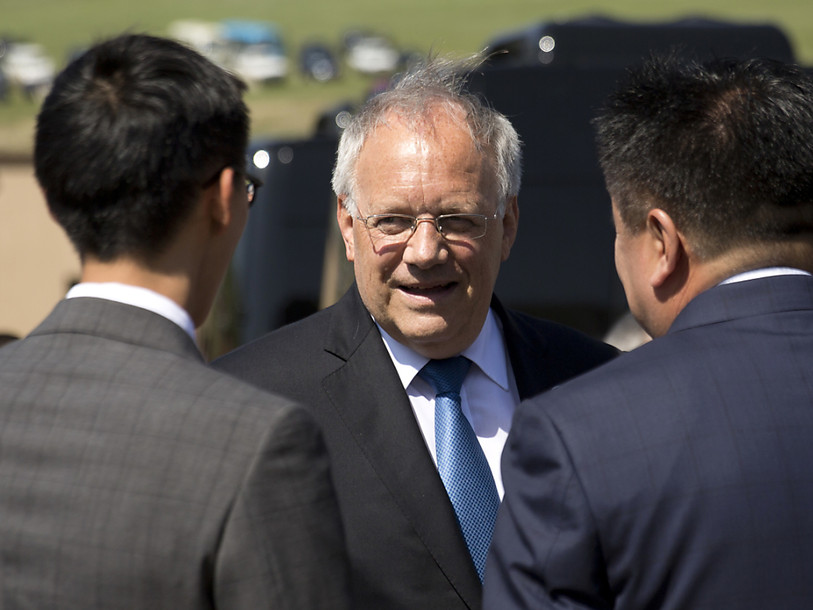 Johann Schneider-Ammann rencontre enfin Jean-Claude Juncker