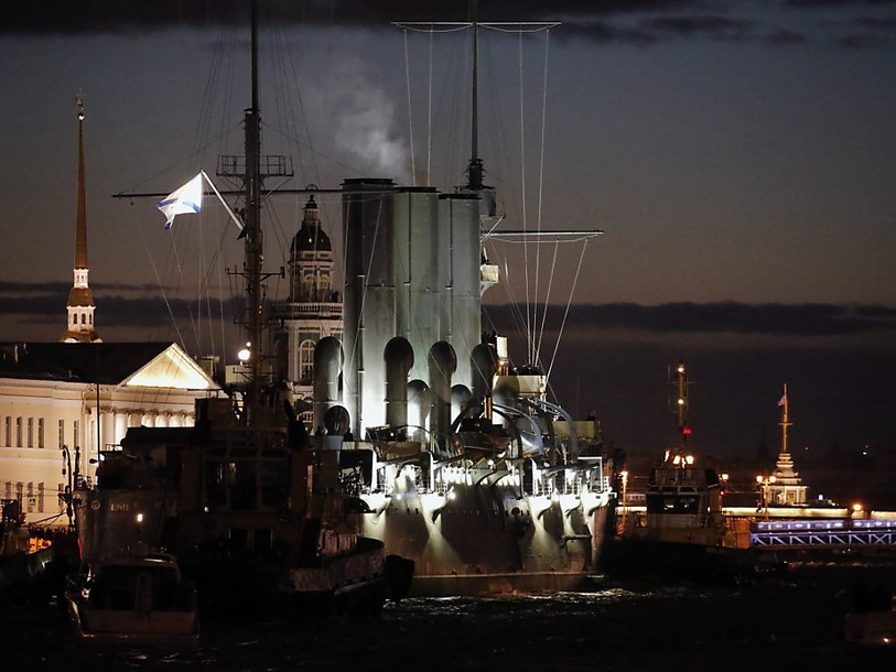 Un symbole de la révolution bolchévique retrouve son quai