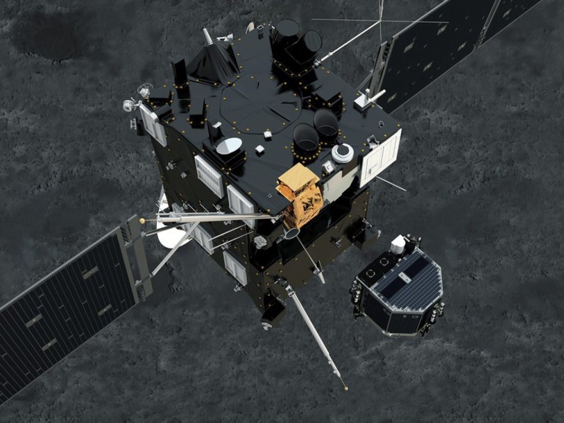 La sonde Rosetta coupe ses communications avec Philae