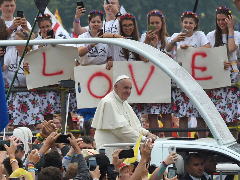 JMJ: le pape invite les jeunes à se rebeller pour changer le monde