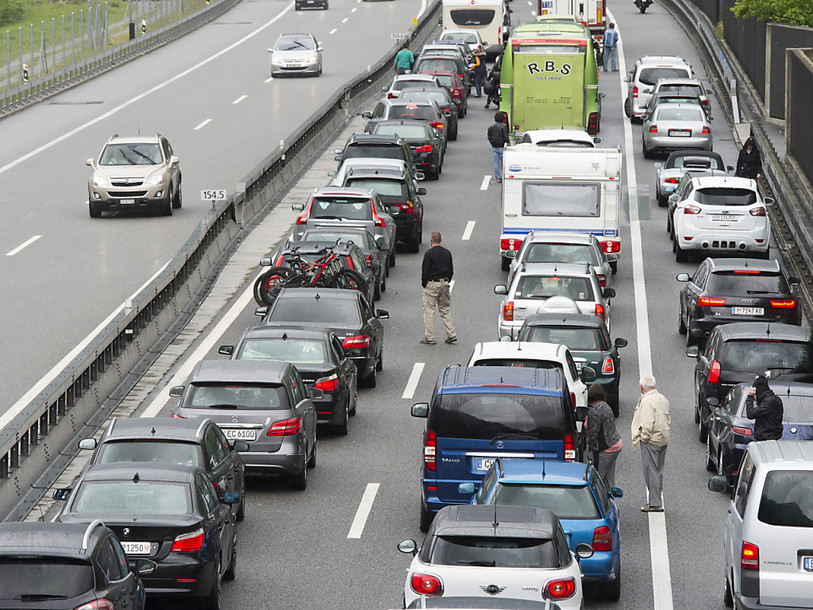 Le Gothard a été engorgé par les bouchons samedi
