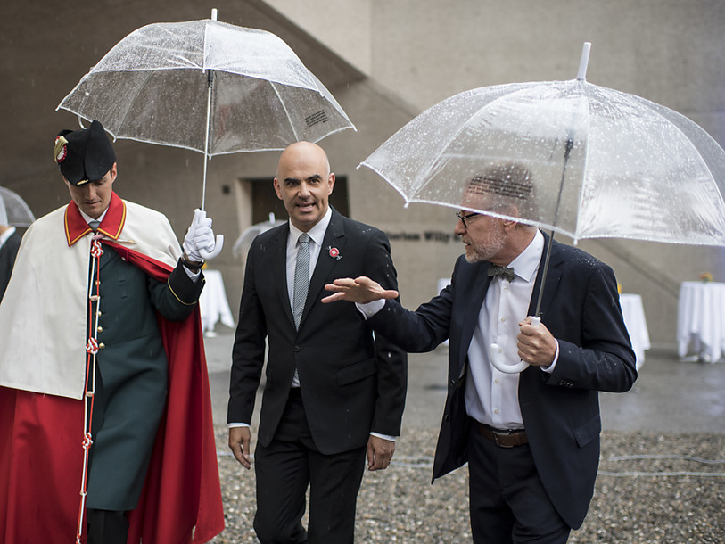 Johann Schneider-Ammann et Alain Berset ouvrent le bal