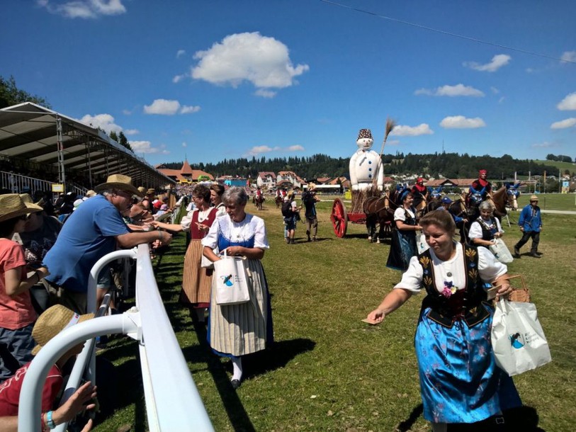 Plus de 50'000 visiteurs à la fête du cheval à Saignelégier (JU)
