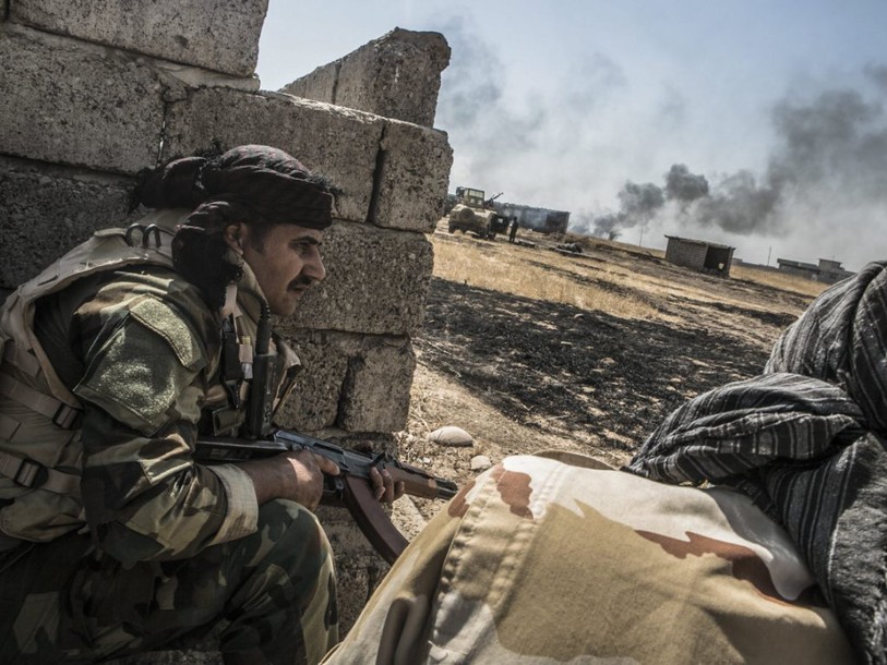 Irak: les Kurdes gagnent du terrain face à l'EI près de Mossoul