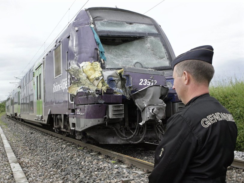 Huit blessés graves dans un accident de train près de Montpellier
