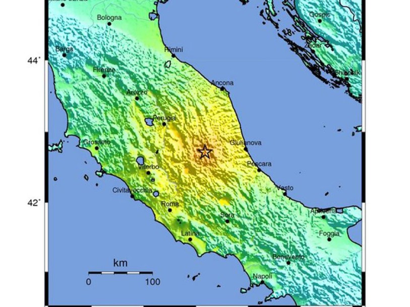 Forte secousse sismique de magnitude 6,2 dans le centre de l'Italie