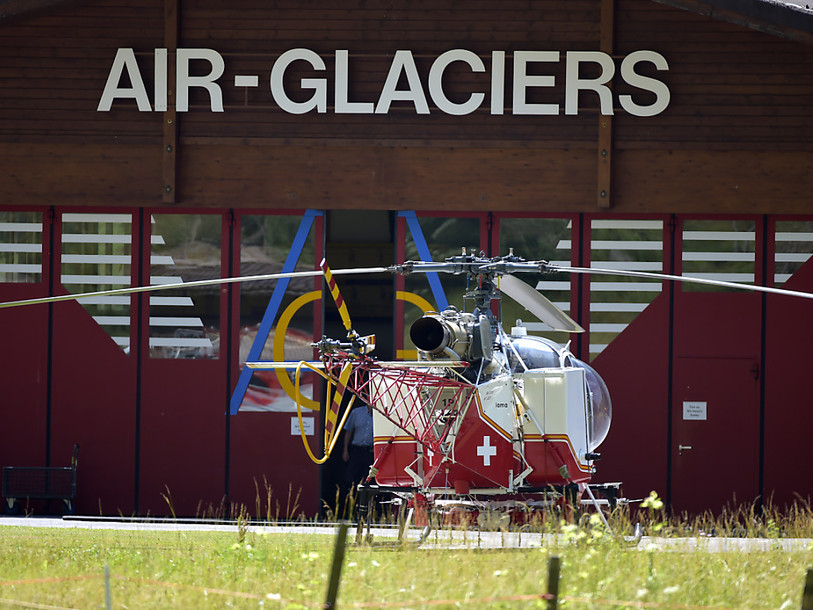 Un hélicoptère s'écrase à Salvan VS