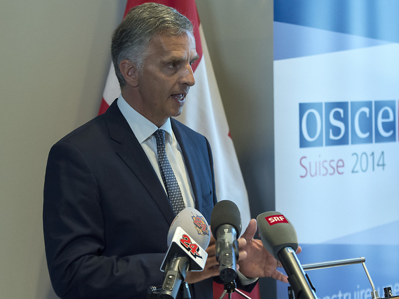 Didier Burkhalter veut une OSCE à même de résoudre les conflits