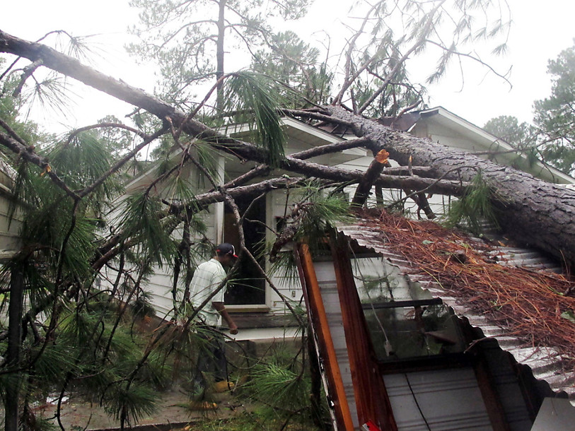 La tempête Hermine fait des dégâts et un mort en Floride