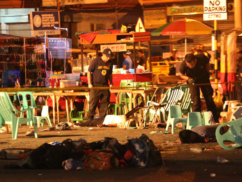 Explosion meurtrière dans la ville du président aux Philippines