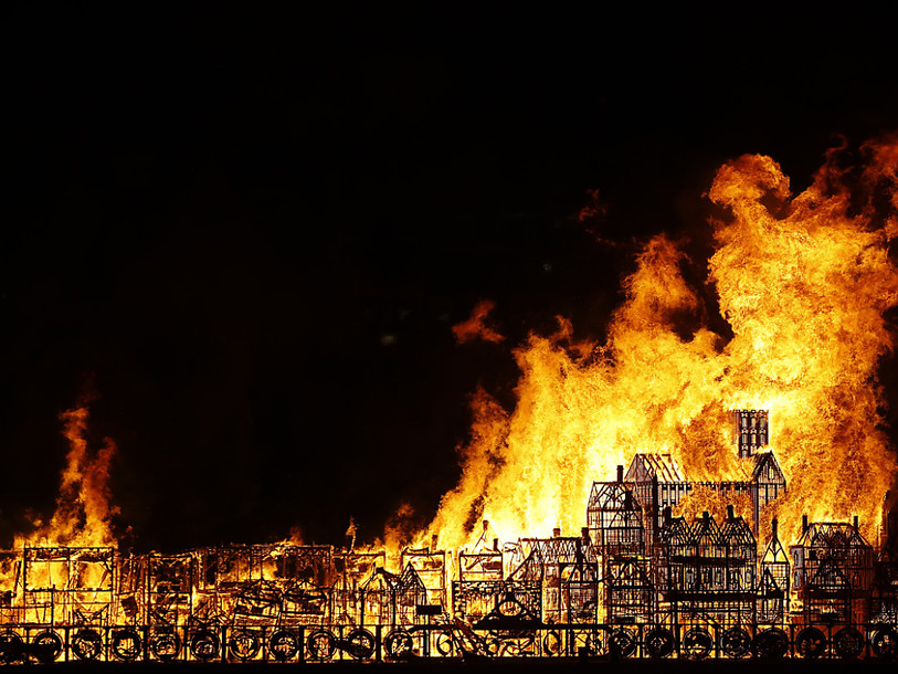 Londres se souvient du Grand incendie de 1666 qui l'a dévastée